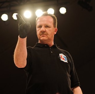 Referee John Braak